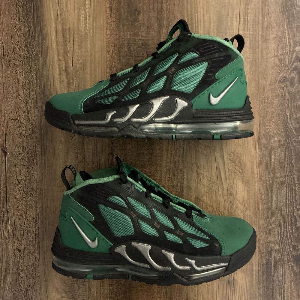 2012 Nike Air Max Pillar Pine Green Black Men Size 8.5 Shoes 525226-300